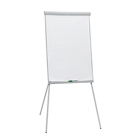 Franken Flipchart U-Act!Line® Standard FC93, trípode, altura regulable, reciclado, magnético, bandeja, pizarra 700x1000 mm