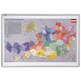 POSTLEITZAHLENKARTE OESTERREICH KA447PA