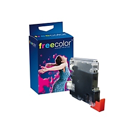 FREECOLOR - 18 ml - Schwarz - kompatibel - Tintenpatrone (Alternative zu: Brother LC980BK) - für Brother DCP-145, 163, 167, 193, 195, 197, 365, 373, 375, 377, MFC-250, 255, 290, 295, 297