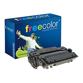 FREECOLOR - 500 g - Schwarz - kompatibel - Tonerpatrone (Alternative zu: HP 55X) - für HP LaserJet Enterprise MFP M525; LaserJet Enterprise Flow MFP M525