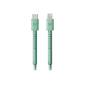 Fresh 'n Rebel - Lightning-Kabel - Lightning männlich zu USB-C männlich - 3 m - Mintfarben - für Apple iPad/iPhone/iPod (Lightning)