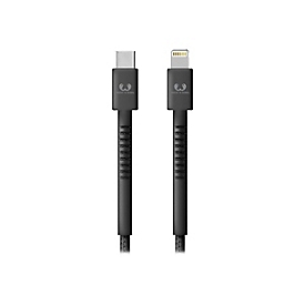 Fresh 'n Rebel - Lightning-Kabel - Lightning männlich zu USB-C männlich - 3 m - Storm Gray - für Apple iPad/iPhone/iPod (Lightning)