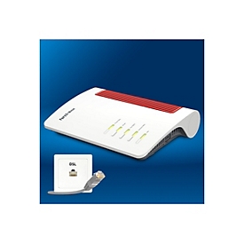 FRITZ! Box 7690 - Wireless Router - DSL-Modem 3-Port-Switch - 1GbE, 2.5GbE, Wi-Fi 7 - Wi-Fi 6 - Dual-Band - VoIP-Telefonadapter (DECT)