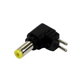 FSP Notebook Adapter Tips #1 - Adapter für Power Connector - Gleichstromstecker 4,75 x 1,7 mm (M) zu 2-polig (M) - Schwarz, Gelb