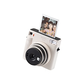 Fujifilm Instax SQUARE SQ1 - Sofortbildkamera - Objektiv: 65.75 mm - instax SQUARE Chalk White