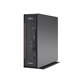 Fujitsu ESPRIMO Q7010 - Mini-PC - Core i3 10100 / 3.6 GHz - RAM 8 GB - SSD 256 GB - NVMe
