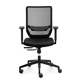 Funda para silla, para silla de oficina to-sync work, An 400 mm, reequipable, negro