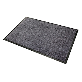 Fußmatte Paperflow Hygiene Plus, antibakteriell & geruchshemmend, für den Innenbereich, rechteckig, L 600 x B 900 mm, Polyamid & Vinyl, grau
