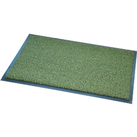 Fußmatte Salvus, 100% recycelt  mit Bürsteneffekt, B 900 x L 1500 mm, grün
