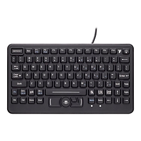 Gamber-Johnson iKey - Tastatur - hinterleuchtet - USB