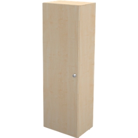 Garderobenschrank TETRIS WALL, 1 Fachboden, Türanschlag links, B 600 x T 440 x H 1880 mm, Ahorn-Dekor