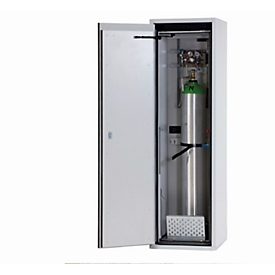 Gasflessenkast G-ULTIMATE-90 Comfort, klapdeur links, 2x 10 l of 1x 50 l cilinders, B 598 x D 615 x H 2050 mm