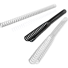 GBC® Click-Binderücken ibico, 12 mm, 50 Stück, schwarz