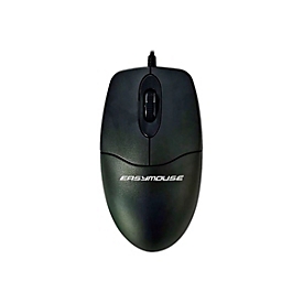 GCQ EasyMouse - Maus - ergonomisch - rechts- und linkshändig - optisch - 2 Tasten