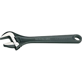 Gedore roller fork wrench 60 P, SW max. 20 mm, length 155 mm, CV steel, adjustable, with setting scale, hexagonal