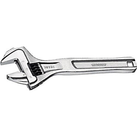 Gedore roller fork wrench 60 S 6 C, SW max. 20 mm, length 153 mm, CV steel, with setting scale, hexagonal