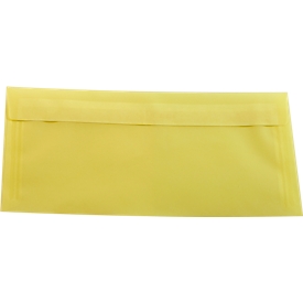 Gekleurde enveloppen DIN lang zonder venster, met kleefstof, zonnig geel