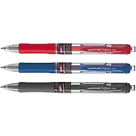 Gel-Roller Uni-ball Signo, 12 Stück, blau