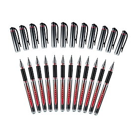 Gelroller Uni-ball Gel-IMPACT, rot, 12 Stück