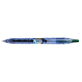 Gelschreiber PILOT Bottle 2 Pen, grün, Strichbreite 0,4 mm, Druckmechanik, 89 % Recyclingmaterial