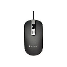 Gembird - Maus - optisch - 4 Tasten - kabelgebunden - USB