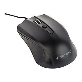 Gembird MUS-4B-01 - Maus - optisch - 4 Tasten - kabelgebunden - USB