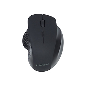 Gembird MUSW-6B-02 - Maus - ergonomisch - optisch - 6 Tasten - kabellos