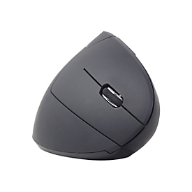 Gembird MUSW-ERGO-01 - vertikale Maus - 2.4 GHz - Schwarz