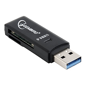 Gembird UHB-CR3-01 - Kartenleser (microSD, SD, microSDHC, microSDXC, MMC, RS-MMC, SDHC, SDXC, TransFlash) - USB 3.0