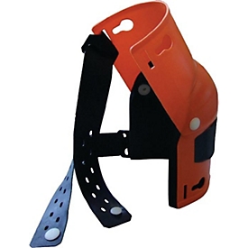 Genouillère KRONEN-HANSA, DIN EN 14404, universelle, orange, polyuréthane, niveau de performance 2