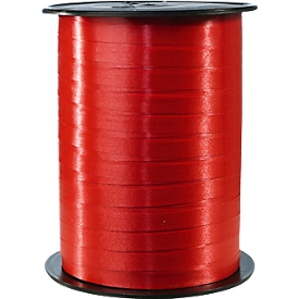Geschenkband Clairefontaine, rot, 1 Rolle mit L 500 m x B 7 mm, Polypropylen