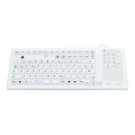 GETT InduKey TKG-107-TOUCH - Tastatur - mit Touchpad