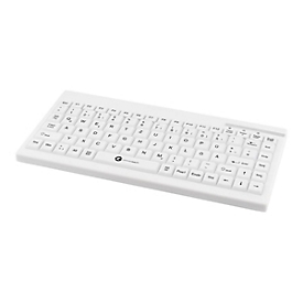 GETT TKG-088-GCQ-IP68-KGEH-WHITE-USB-DE - Medical Grade - Tastatur - waschbar - USB - Deutsch
