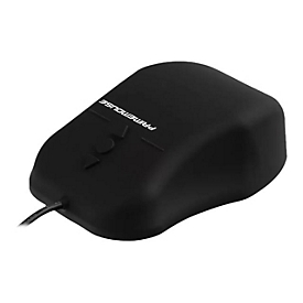 GETT TKH-MOUSE-GCQ-PR-IP68-BLACK-USB - Maus - rechts- und linkshändig - optisch - 5 Tasten - kabelgebunden