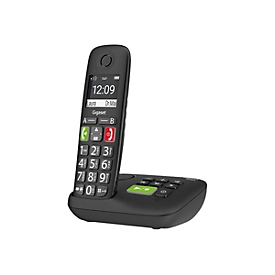 zwei Zeilen Display Anrufsperre Festnetztelefon Freisprechfunktion schwarz große Tasten VTech CS2051 schnurloses Telefon mit Anrufbeantworter und 2 Mobilteilen ECO+ Modus 