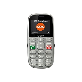 Gigaset GL390 - Feature Phone - Dual-SIM - RAM 32 MB / Internal Memory 32 MB - microSD slot - 220 x 176 Pixel