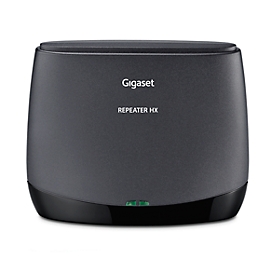 Gigaset Repeater HX, für DECT-/CAT-iq-Router, VoIP-Telefonie, doppelte Reichweite, Re-keying