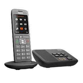 Gigaset Schnurlostelefon CL660A, schnurlos, mit integriertem Anrufbeantworter