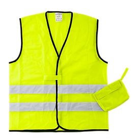 Gilet de sécurité, jaune néon