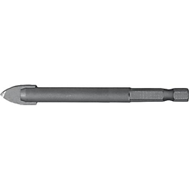 Glas-/tegeltandboor QuickBit® Ceramic Master D.4,0 mm, totale lengte 60 mm