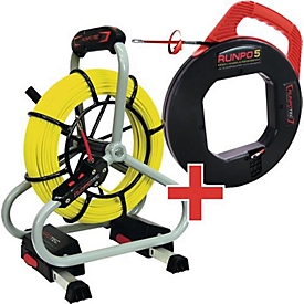 Glasvezel hengel professionele set Tape-L.30m RUNPOTEC