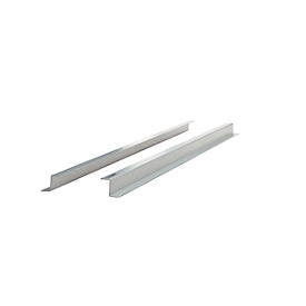 Gleitschienen, Stahlblech, 500 mm lang, für ORGATEX-Tafeln