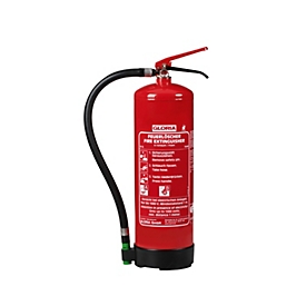 Gloria Feuerlöscher SD6E, Löschleistung 21 A/113 B, Spritzdauer 11 s, Aluminium, rot