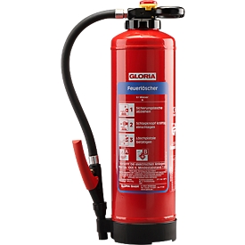 GLORIA-Wasser-Feuerlöscher WH6PRO