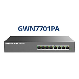 Grandstream GWN7700 Series GWN7701PA - Switch - unmanaged - 8 x 10/100/1000 (8 PoE)
