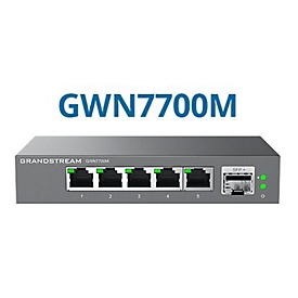 Grandstream GWN7700M Series GWN7700M - Switch - unmanaged - 5 x 2.5GBase-T