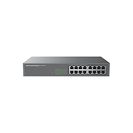 Grandstream GWN7702P - Switch - nicht verwaltet - 8 x 10/100/1000 + 8 x 10/100/1000 (PoE+) - Desktop, an Rack montierbar - PoE+ (138 W)