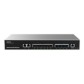 Grandstream GWN7830 - Switch - Aggregation - L3 - managed - 2 x 10/100/1000 + 6 x Gigabit SFP + 4 x 10 Gigabit SFP+