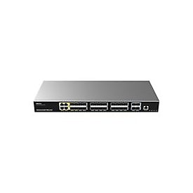 Grandstream GWN7831 - Switch - Aggregation - L3 - managed - 4 x Kombi-Gigabit-SFP + 20 x Gigabit SFP + 4 x 10 Gigabit SFP+