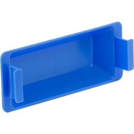Greepsluiting voor Euronorm bak MF, blauw